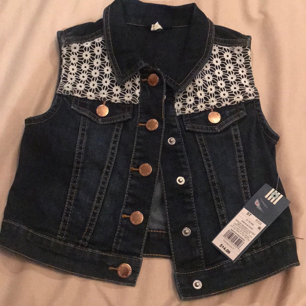Toddler Denim Vest